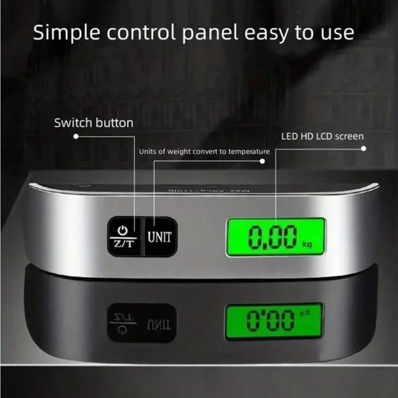 ! SPRING BREAK SALE 1Pc Portable Electronic Luggage Scale - Picture 2 of 5